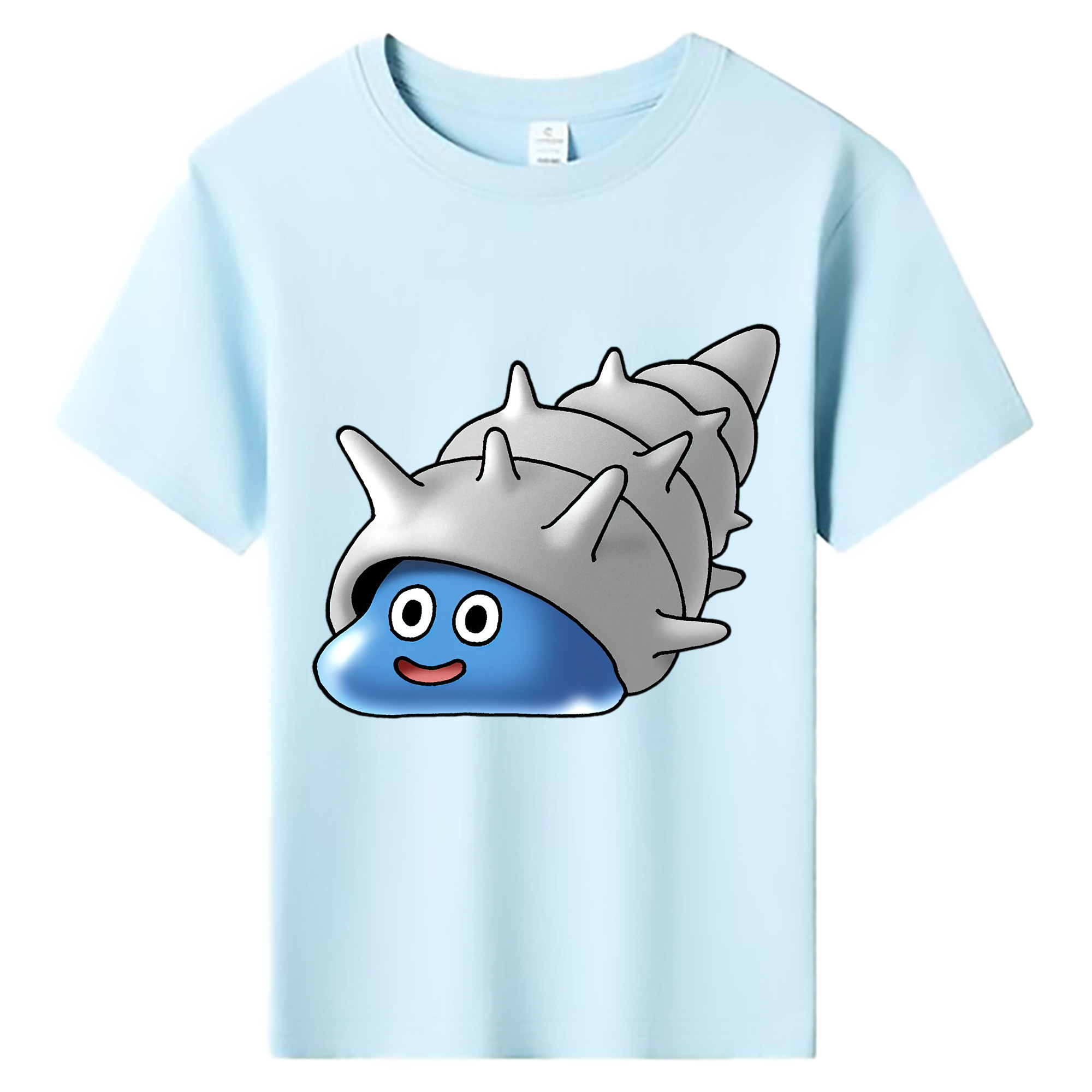（画像用） ドラゴンクエスト Doragon Kuesuto Dragon Quest 綿100％キッズTシャツ（フロントプリント）